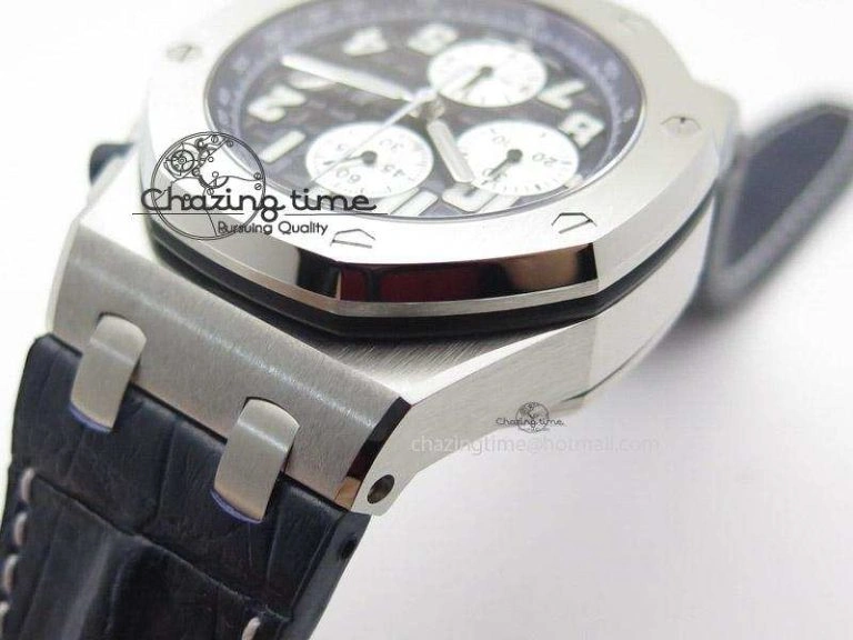 Royal Oak Offshore JF Best Edition Blue Themes on Blue Leather Strap A7750