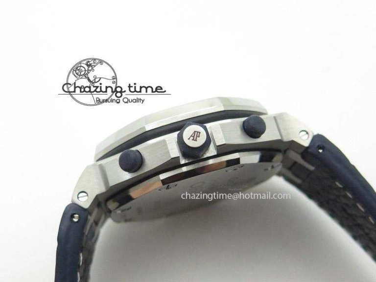 Royal Oak Offshore JF Best Edition Blue Themes on Blue Leather Strap A7750
