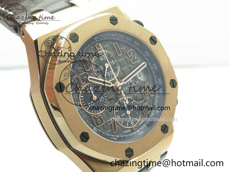 Royal Oak Offshore JF Best Edition Don Ramon de la Cruz on Brown Leather Strap A7750