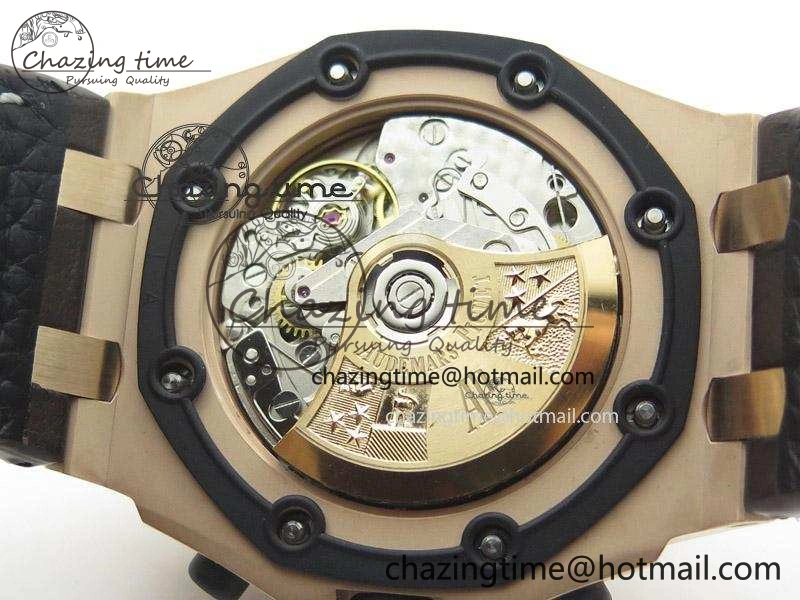 Royal Oak Offshore JF Best Edition Don Ramon de la Cruz on Brown Leather Strap A7750