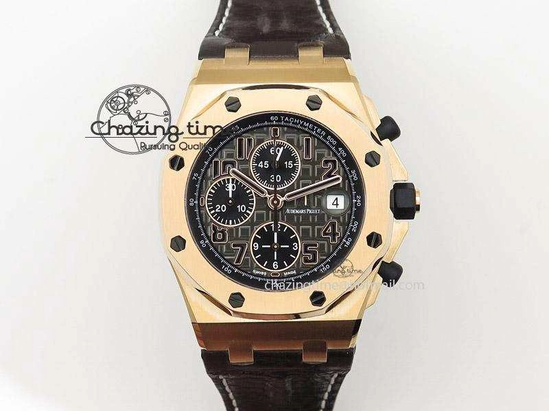 Royal Oak Offshore JF Best Edition Don Ramon de la Cruz on Brown Leather Strap A7750