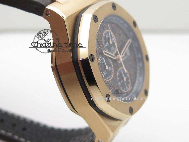 Royal Oak Offshore JF Best Edition Don Ramon de la Cruz on Brown Leather Strap A7750