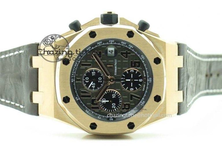 Royal Oak Offshore JF Best Edition Don Ramon de la Cruz on Brown Leather Strap A7750