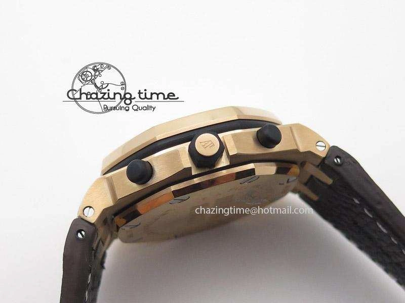 Royal Oak Offshore JF Best Edition Don Ramon de la Cruz on Brown Leather Strap A7750