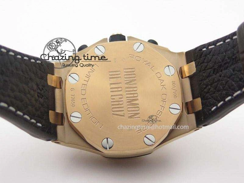 Royal Oak Offshore JF Best Edition Don Ramon de la Cruz on Brown Leather Strap A7750