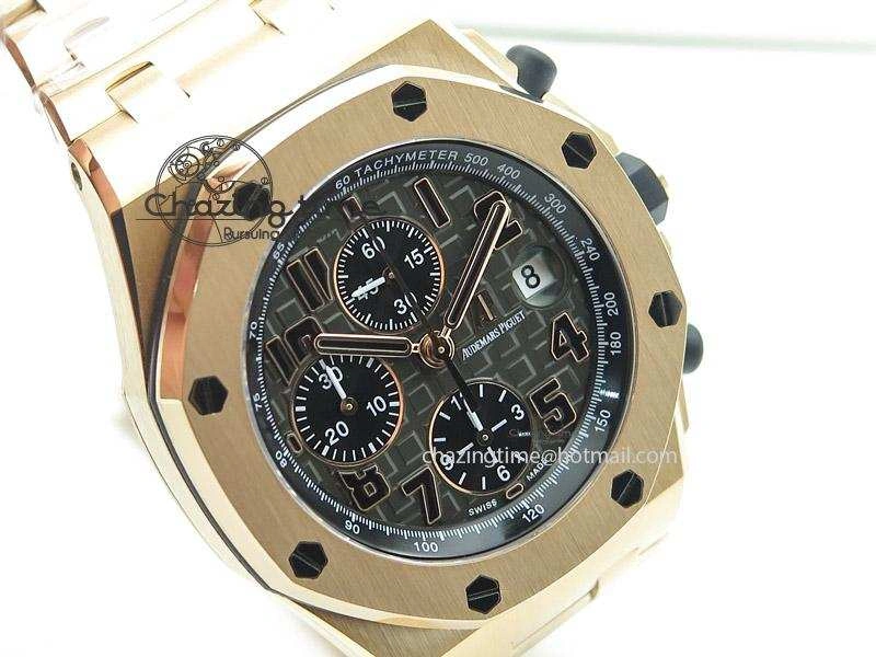 Royal Oak Offshore JF Best Edition Don Ramon de la Cruz on RG Bracelet A7750