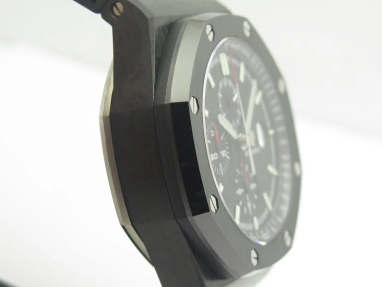 Royal Oak Offshore JF Best Edition “Navy” on Blue Leather Strap A7750