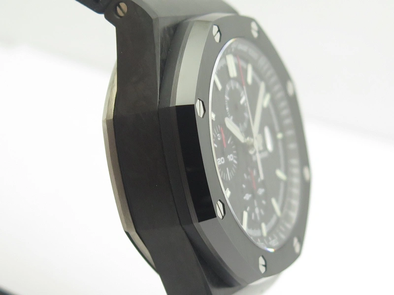 Royal Oak Offshore JF Best Edition “Navy” on Blue Leather Strap A7750
