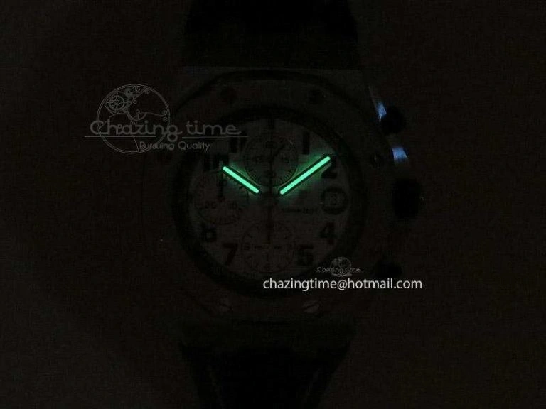 Royal Oak Offshore JF Best Edition “Pride of Mexico” on Black Leather Strap A7750