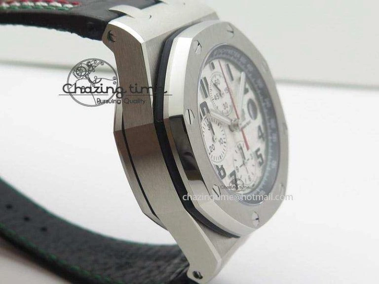 Royal Oak Offshore JF Best Edition “Pride of Mexico” on Black Leather Strap A7750