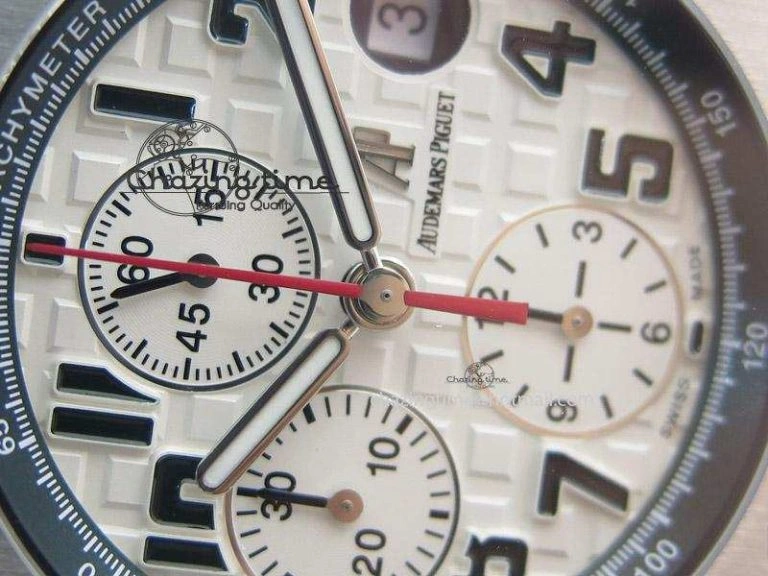 Royal Oak Offshore JF Best Edition “Pride of Mexico” on Black Leather Strap A7750