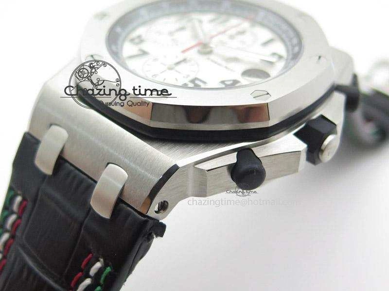 Royal Oak Offshore JF Best Edition “Pride of Mexico” on Black Leather Strap A7750