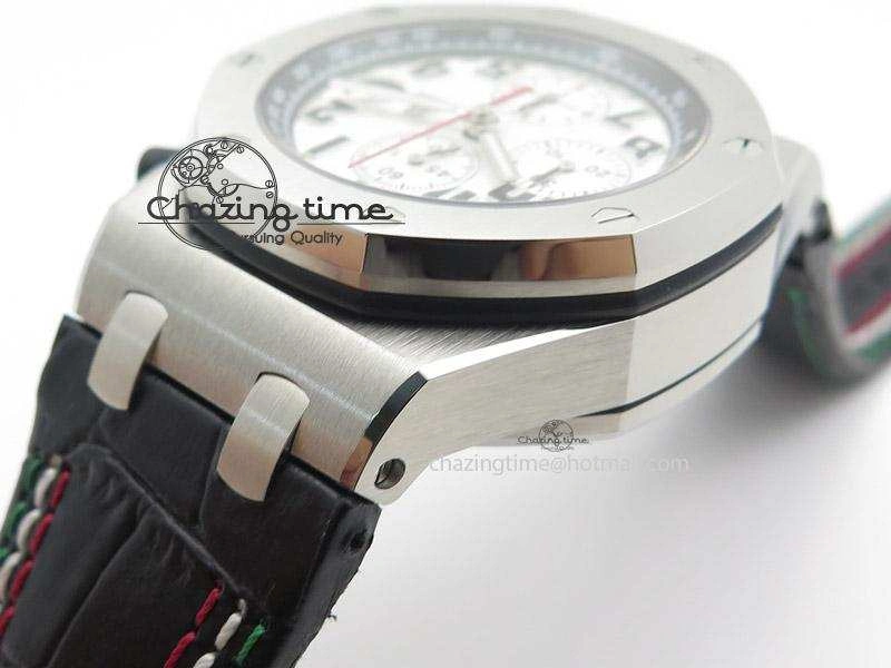 Royal Oak Offshore JF Best Edition “Pride of Mexico” on Black Leather Strap A7750