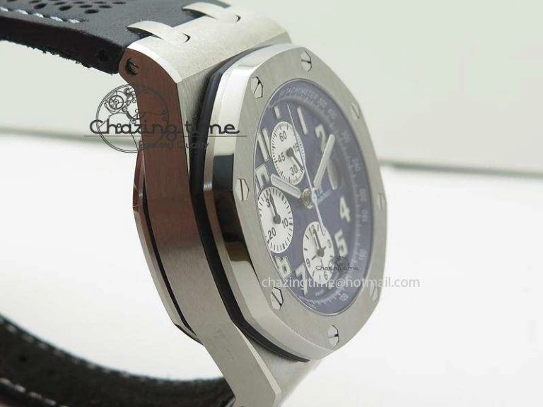Royal Oak Offshore JF Best Edition “The National Classic Tour” On Blue Leather Strap A7750