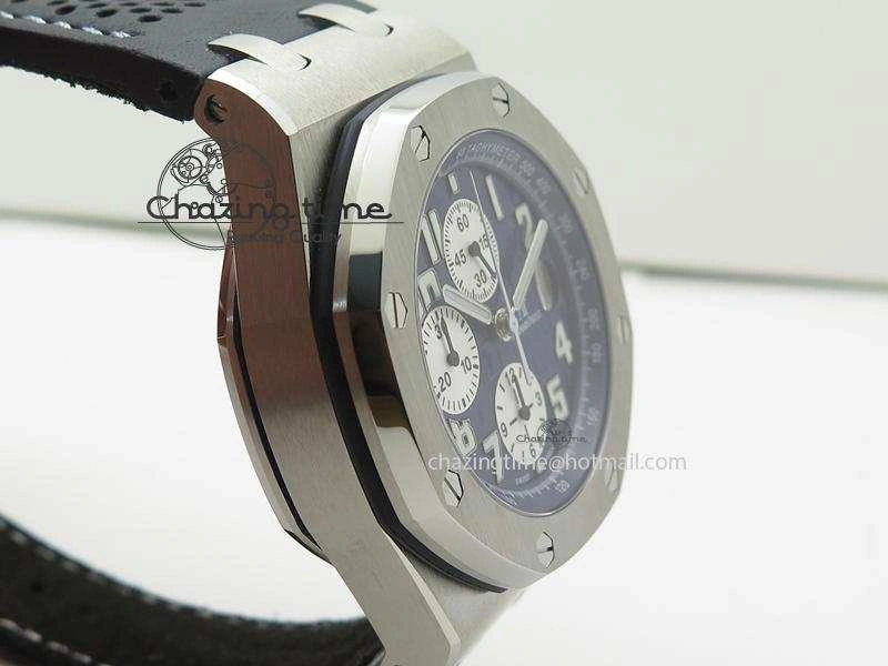Royal Oak Offshore JF Best Edition “The National Classic Tour” On Blue Leather Strap A7750
