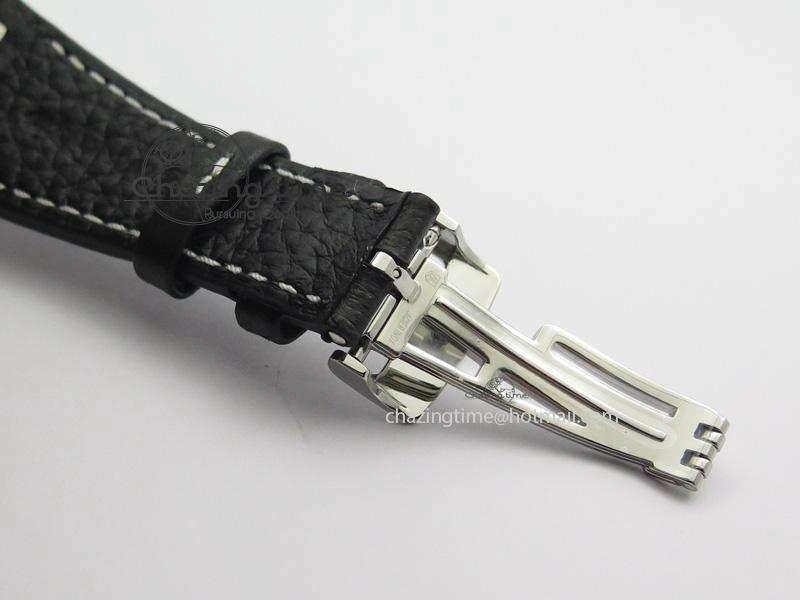 Royal Oak Offshore JF Ultimate Edition Silver Themes On Black Leather Strap A7750 V2