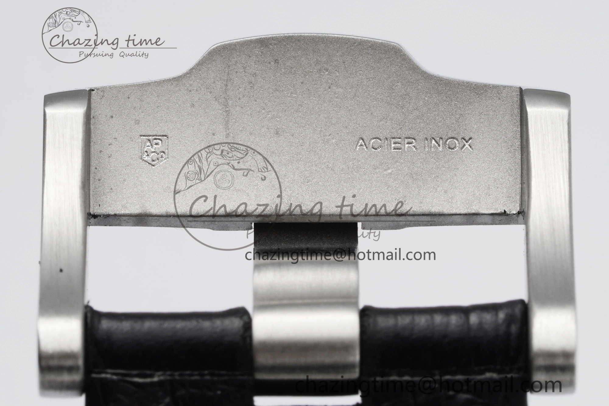 Royal Oak Offshore JJF 1:1 Best Edition “Dark Knight” on Black Red Leather Strap A3126