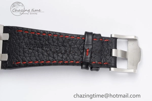 Royal Oak Offshore JJF 1:1 Best Edition “Dark Knight” on Black Red Leather Strap A3126