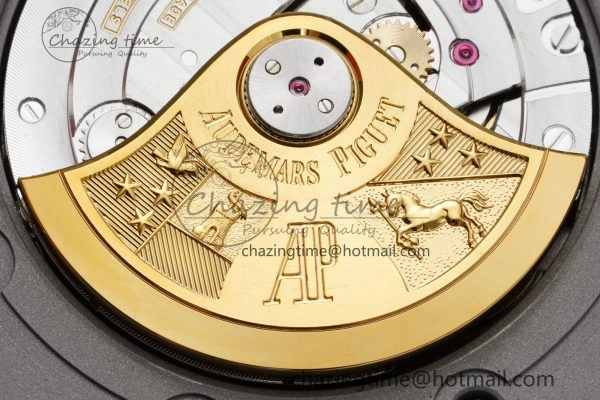 Royal Oak Offshore JJF 1:1 Best Edition “Dark Knight” on Black Red Rubber Strap A3126