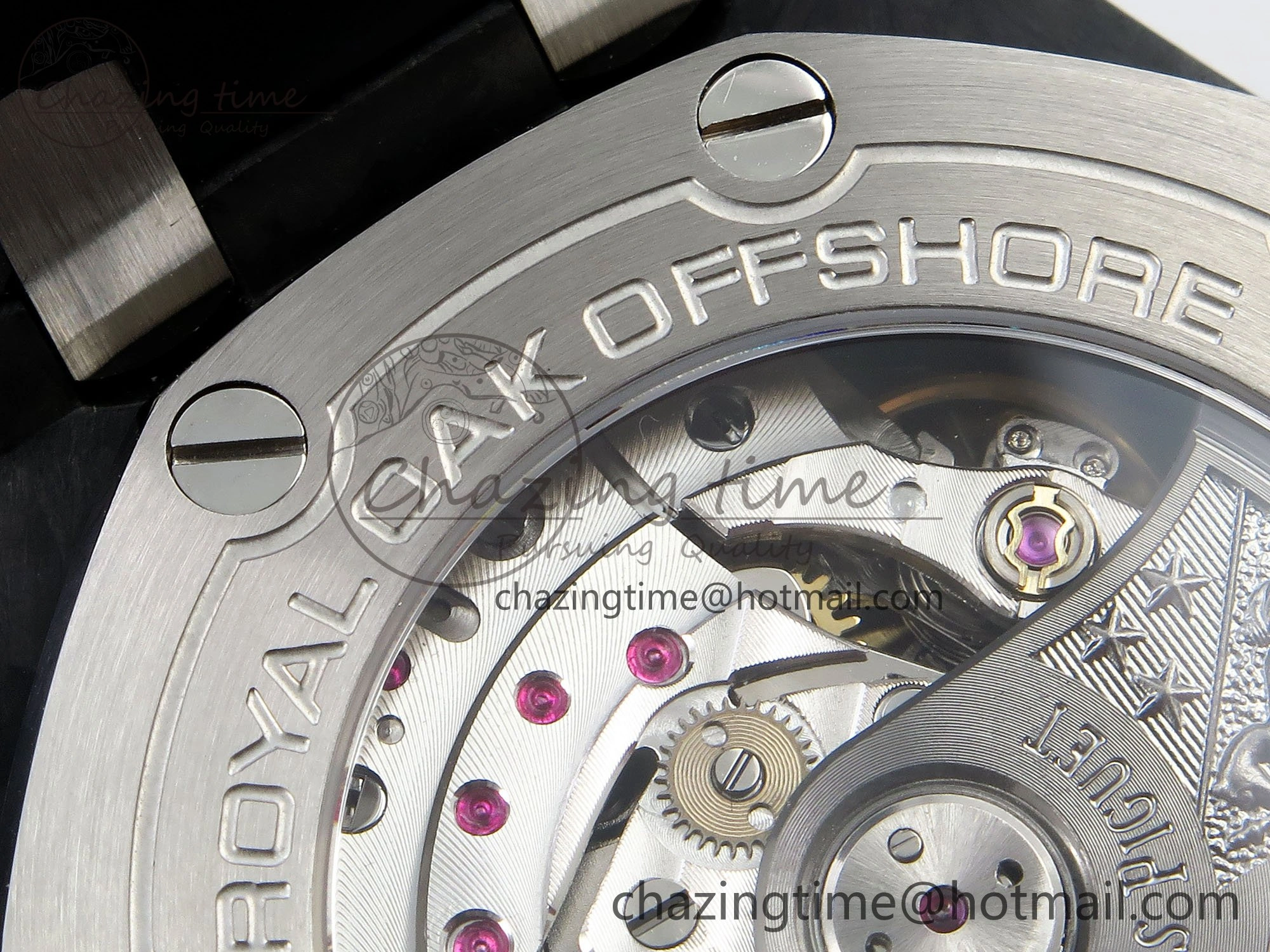 Royal Oak Offshore ‘Jarno Trulli’ APF Best Edition on Black Rubber Strap A3126