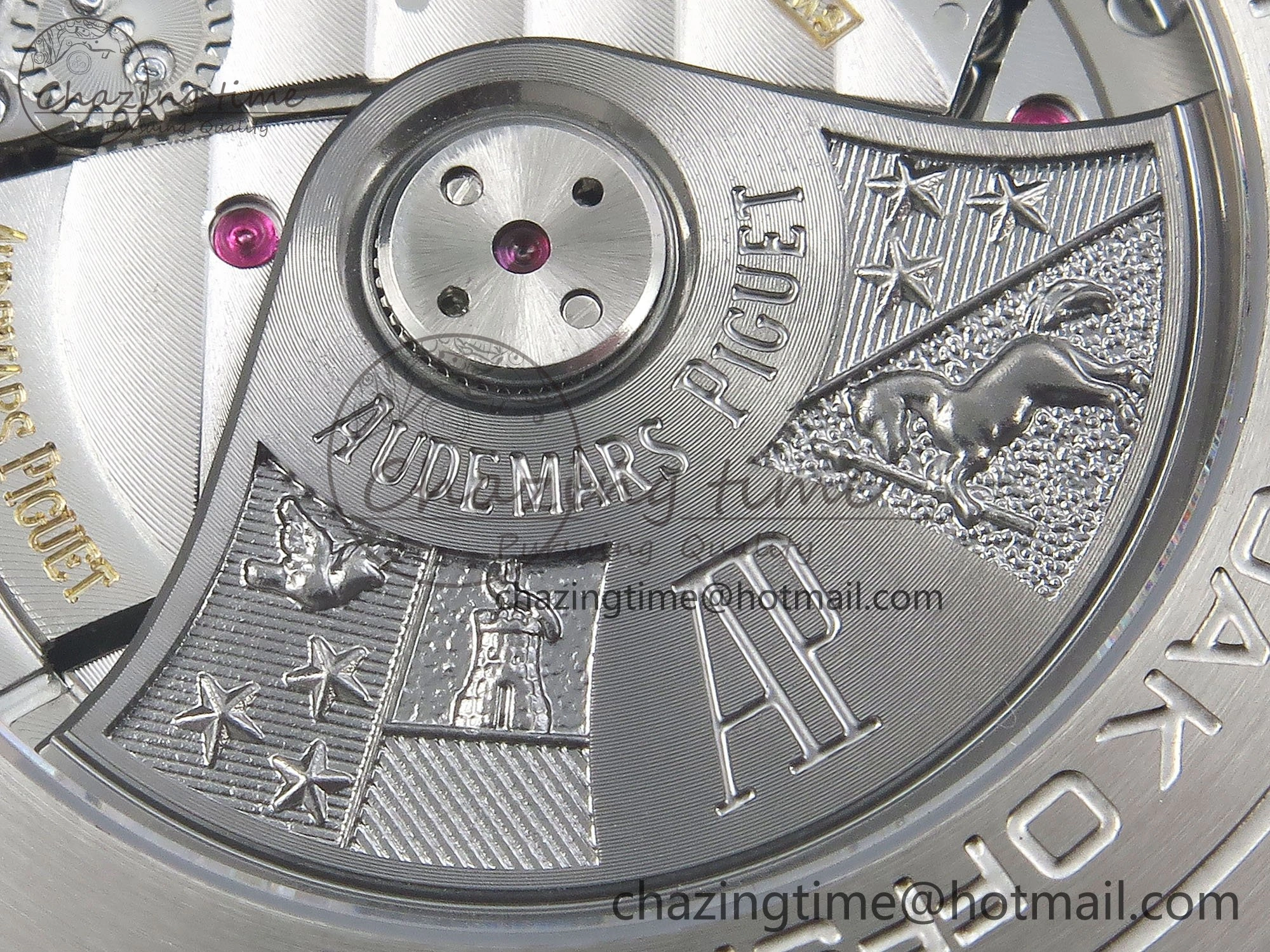 Royal Oak Offshore ‘Jarno Trulli’ APF Best Edition on Black Rubber Strap A3126