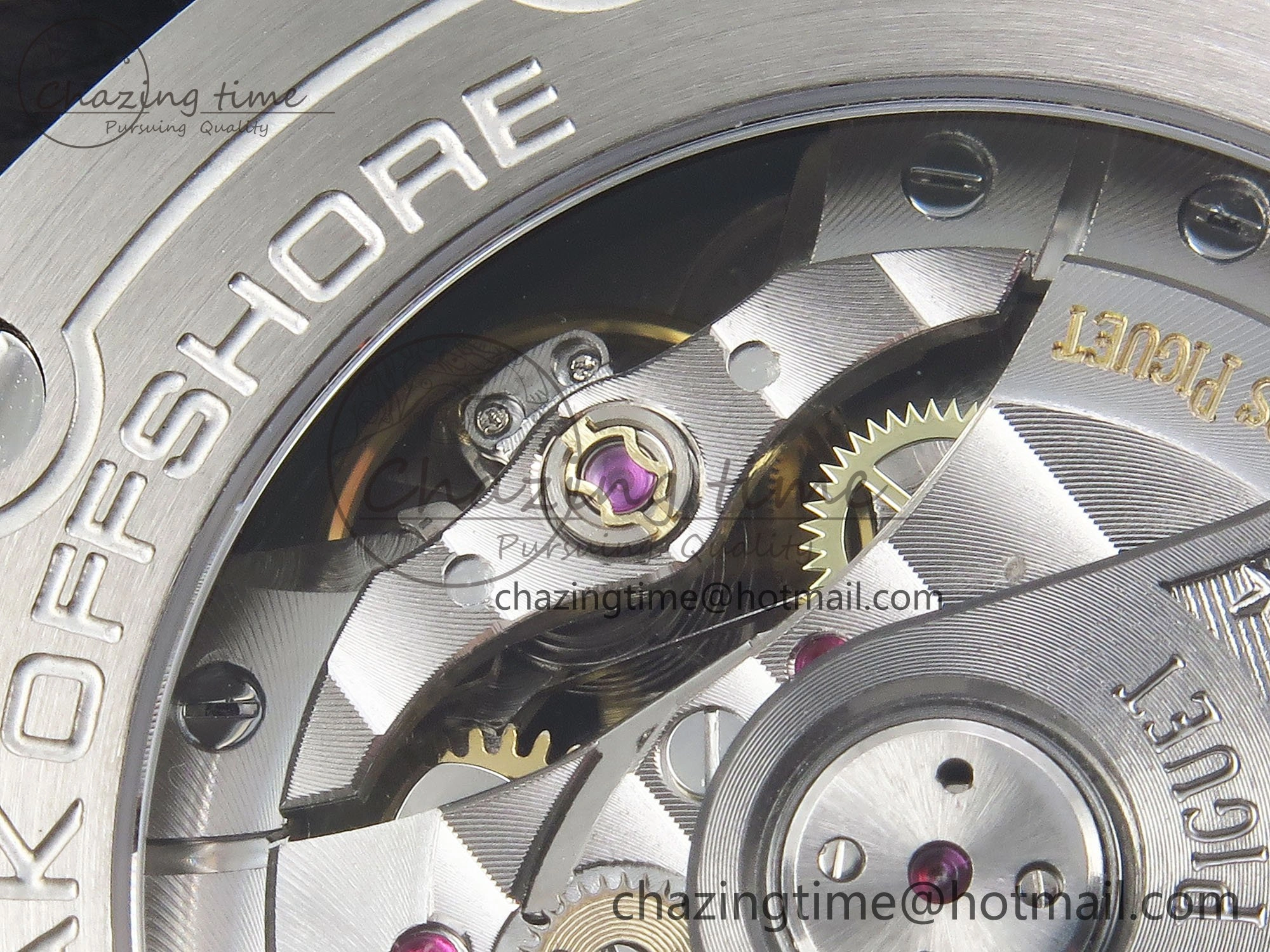 Royal Oak Offshore ‘Jarno Trulli’ APF Best Edition on Black Rubber Strap A3126