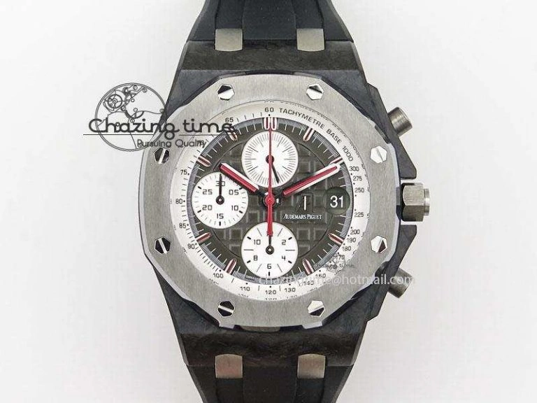Royal Oak Offshore Jarno Trulli Forged Carbon JF Best Edition on Rubber Strap A7750
