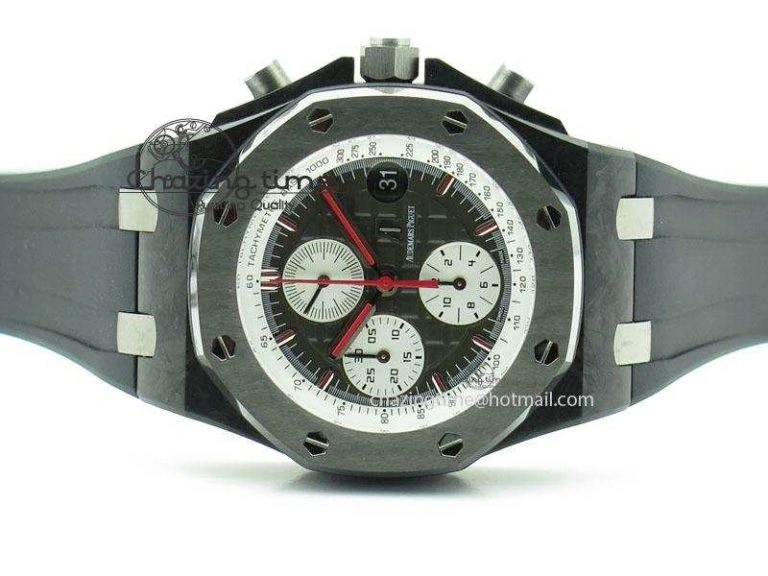 Royal Oak Offshore Jarno Trulli Forged Carbon JF Best Edition on Rubber Strap A7750