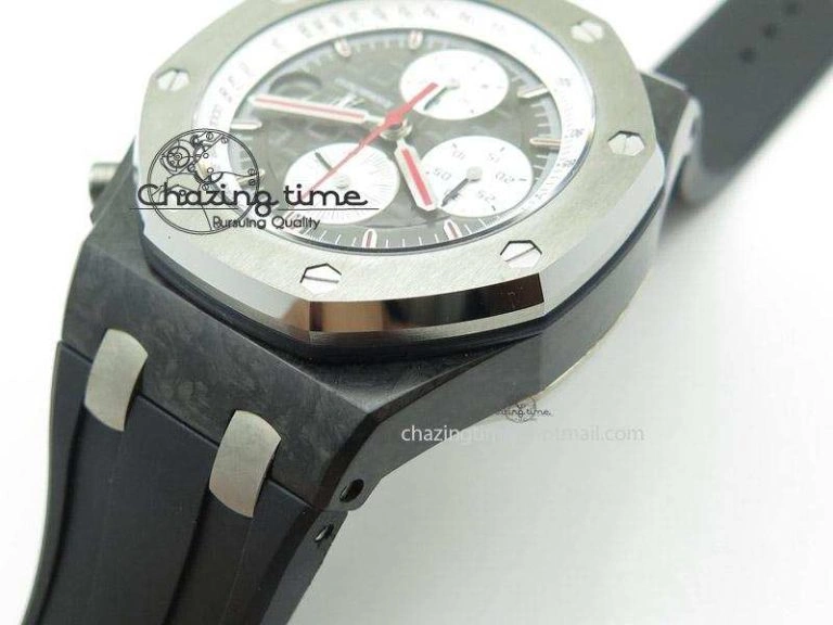 Royal Oak Offshore Jarno Trulli Forged Carbon JF Best Edition on Rubber Strap A7750