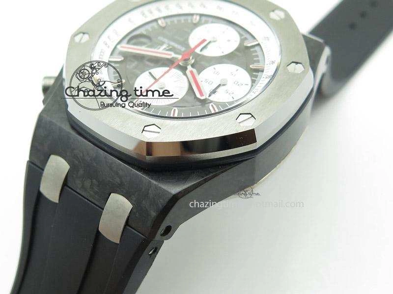 Royal Oak Offshore Jarno Trulli Forged Carbon JF Best Edition on Rubber Strap A7750