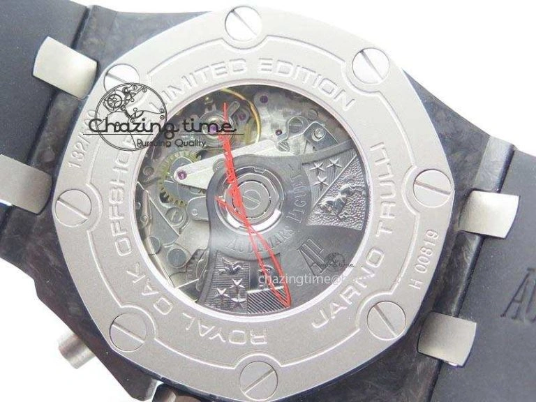 Royal Oak Offshore Jarno Trulli Forged Carbon JF Best Edition on Rubber Strap A7750