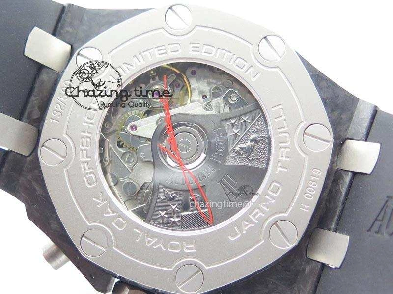 Royal Oak Offshore Jarno Trulli Forged Carbon JF Best Edition on Rubber Strap A7750