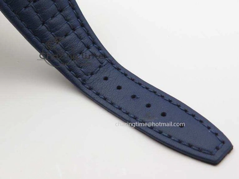 Royal Oak Offshore Juan Pablo Montoya JF Best Edition Blue Dial On Blue Leather Strap A2226