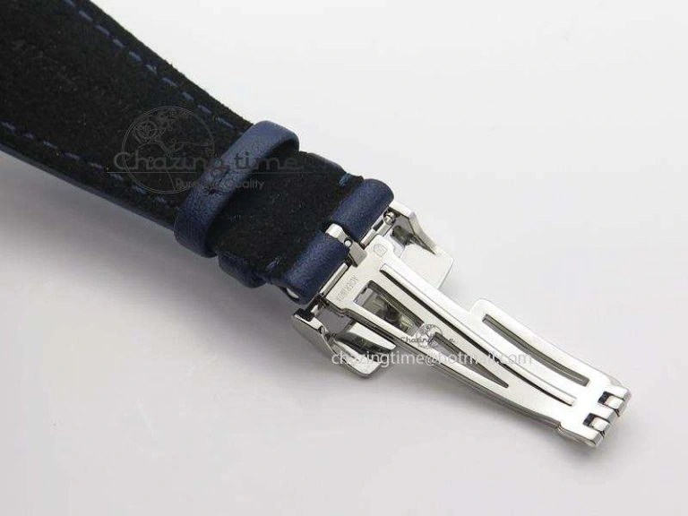 Royal Oak Offshore Juan Pablo Montoya JF Best Edition Blue Dial On Blue Leather Strap A2226