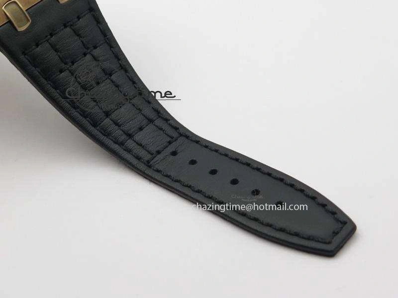 Royal Oak Offshore Juan Pablo Montoya RG JF Best Edition Black Dial On Black Leather Strap A2226