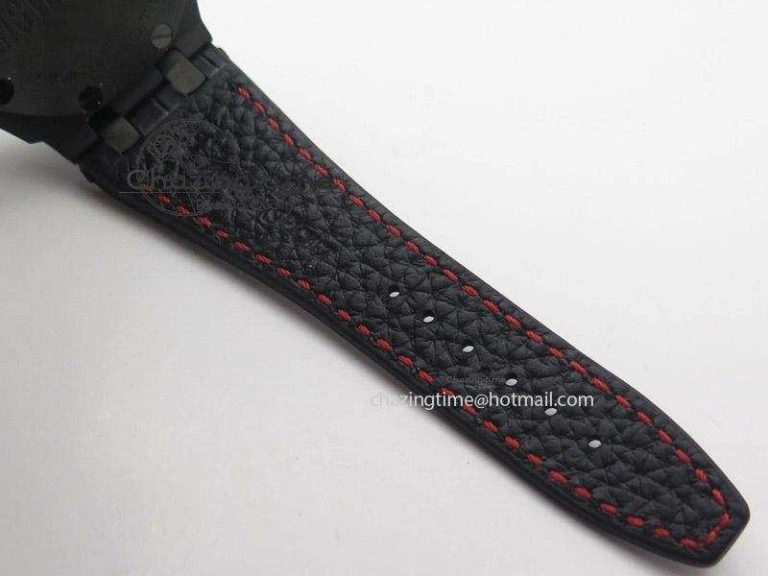 Royal Oak Offshore “Las Vegas” JF Best Edition On Black Leather Strap A7750