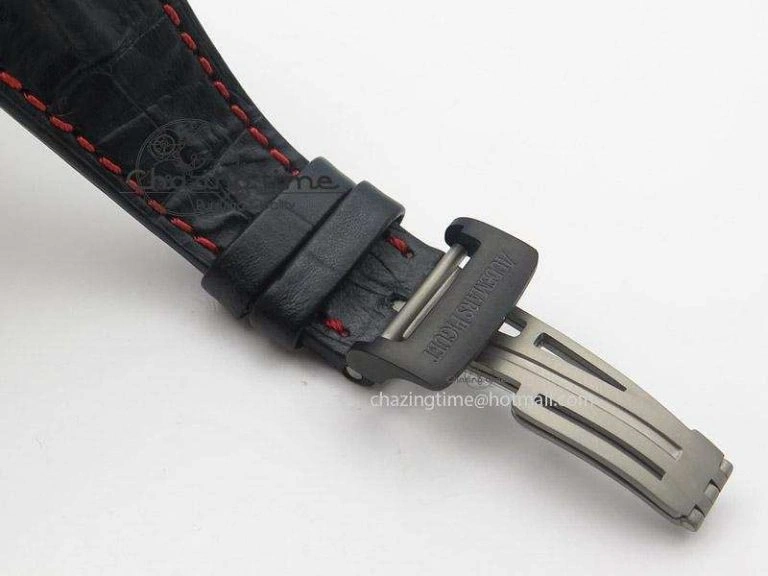 Royal Oak Offshore “Las Vegas” JF Best Edition On Black Leather Strap A7750