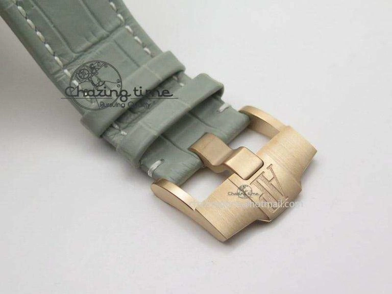 Royal Oak Offshore LeBron James Cermet Bezel JF Best Edition On Leather Strap A3126 (Free Rubber Strap)