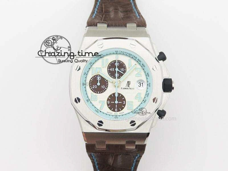 Royal Oak Offshore Montauk Highway JF Best Edition on Brown Leather Strap A7750
