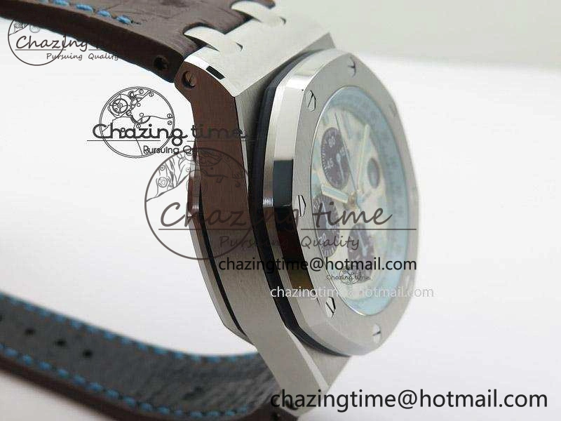 Royal Oak Offshore Montauk Highway JF Best Edition on Brown Leather Strap A7750