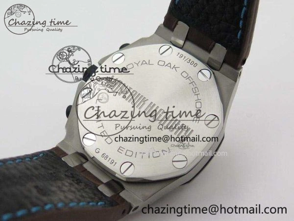 Royal Oak Offshore Montauk Highway JF Best Edition on Brown Leather Strap A7750