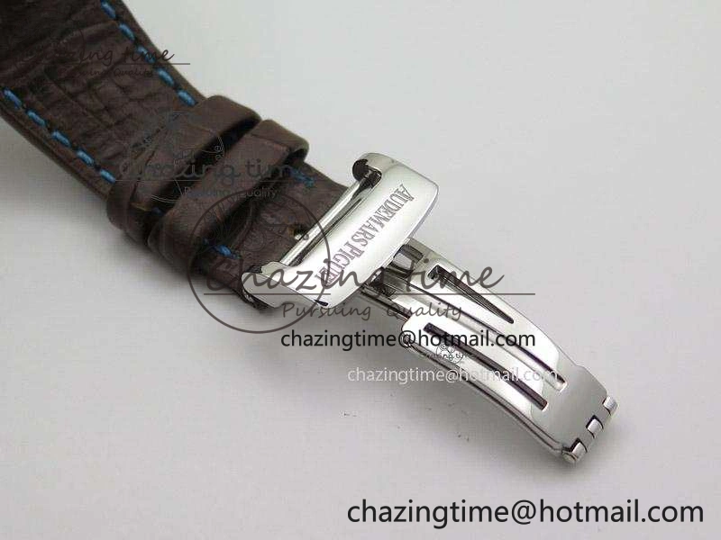 Royal Oak Offshore Montauk Highway JF Best Edition on Brown Leather Strap A7750