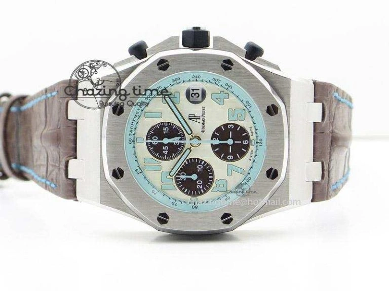 Royal Oak Offshore Montauk Highway JF Best Edition on Brown Leather Strap A7750