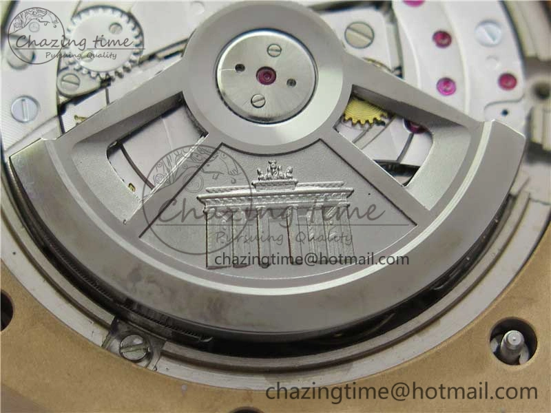 Royal Oak Offshore Pride Of Germany 44mm RG JF 1:1 Best Edition on Rubber Strap A3126 w  Cyclops and DW Mod V2