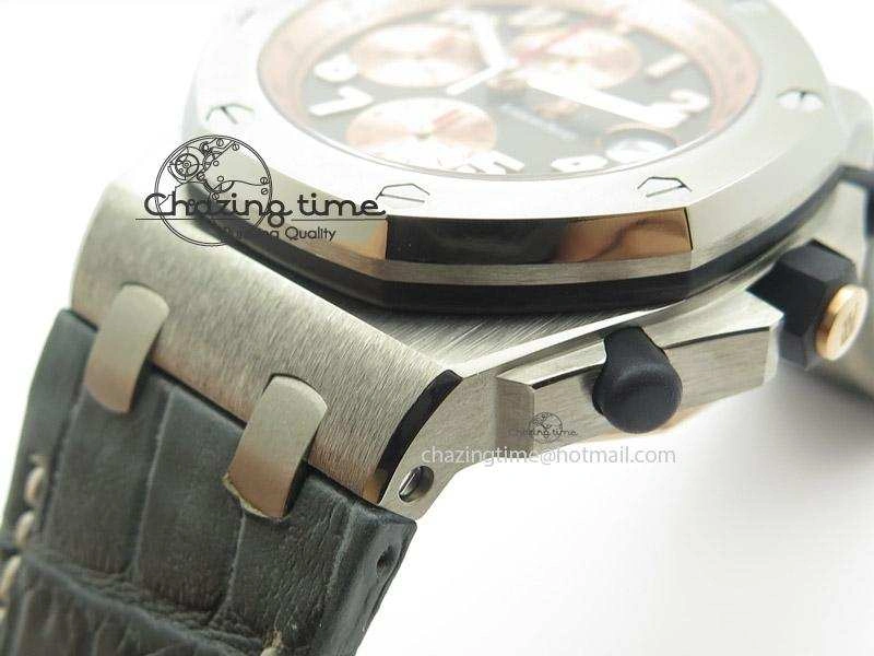 Royal Oak Offshore “Pride of Indonesia” JF Best Edition On Grey Leather Strap A7750