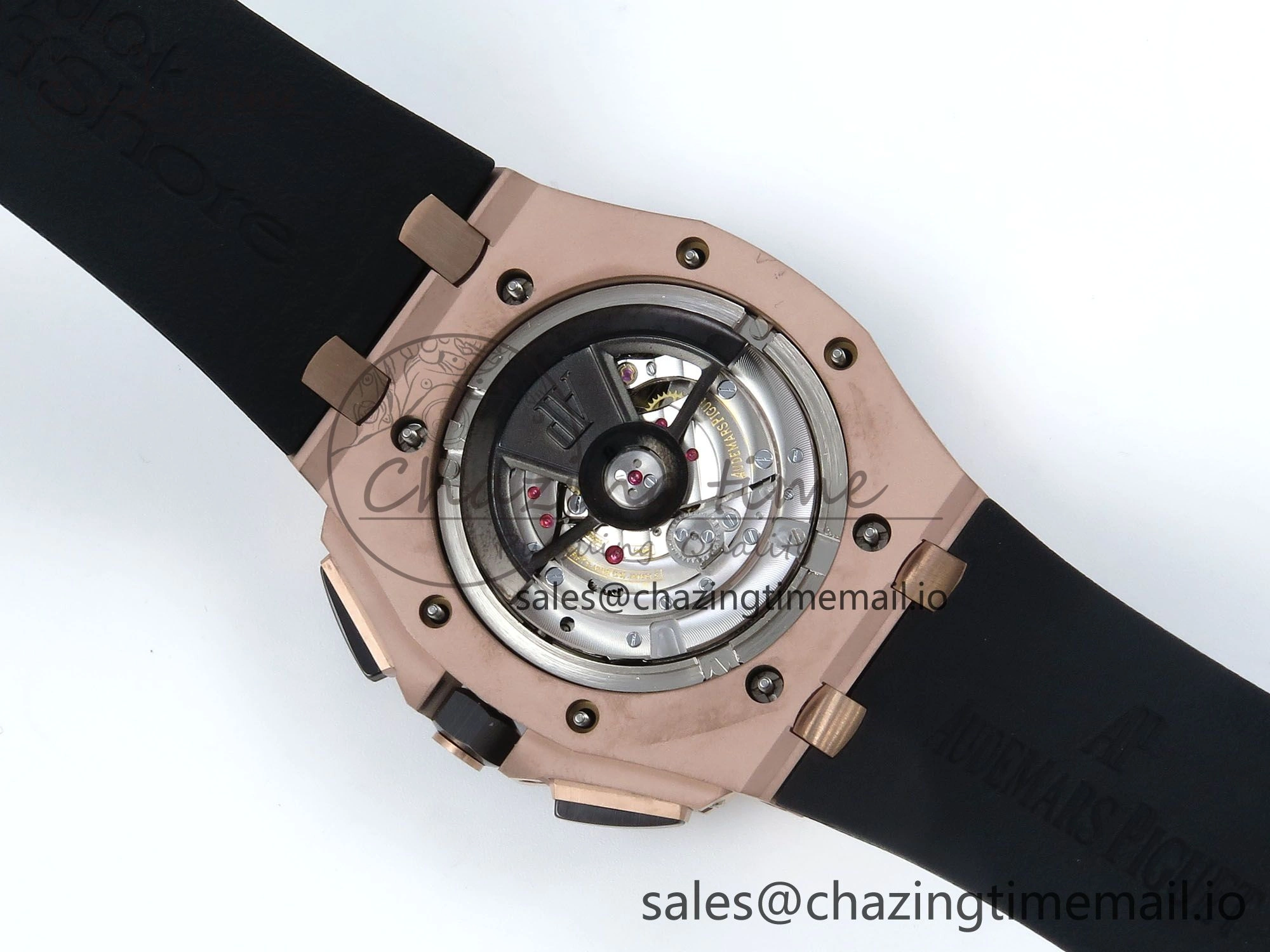 Royal Oak Offshore RG APF Best Edition Black Dial on Black Rubber Strap A3126