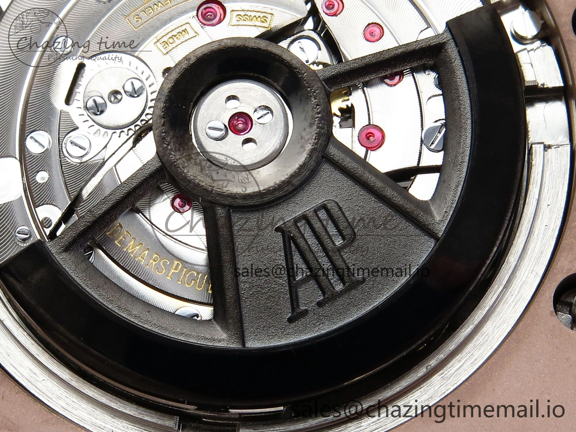 Royal Oak Offshore RG APF Best Edition Black Dial on Black Rubber Strap A3126