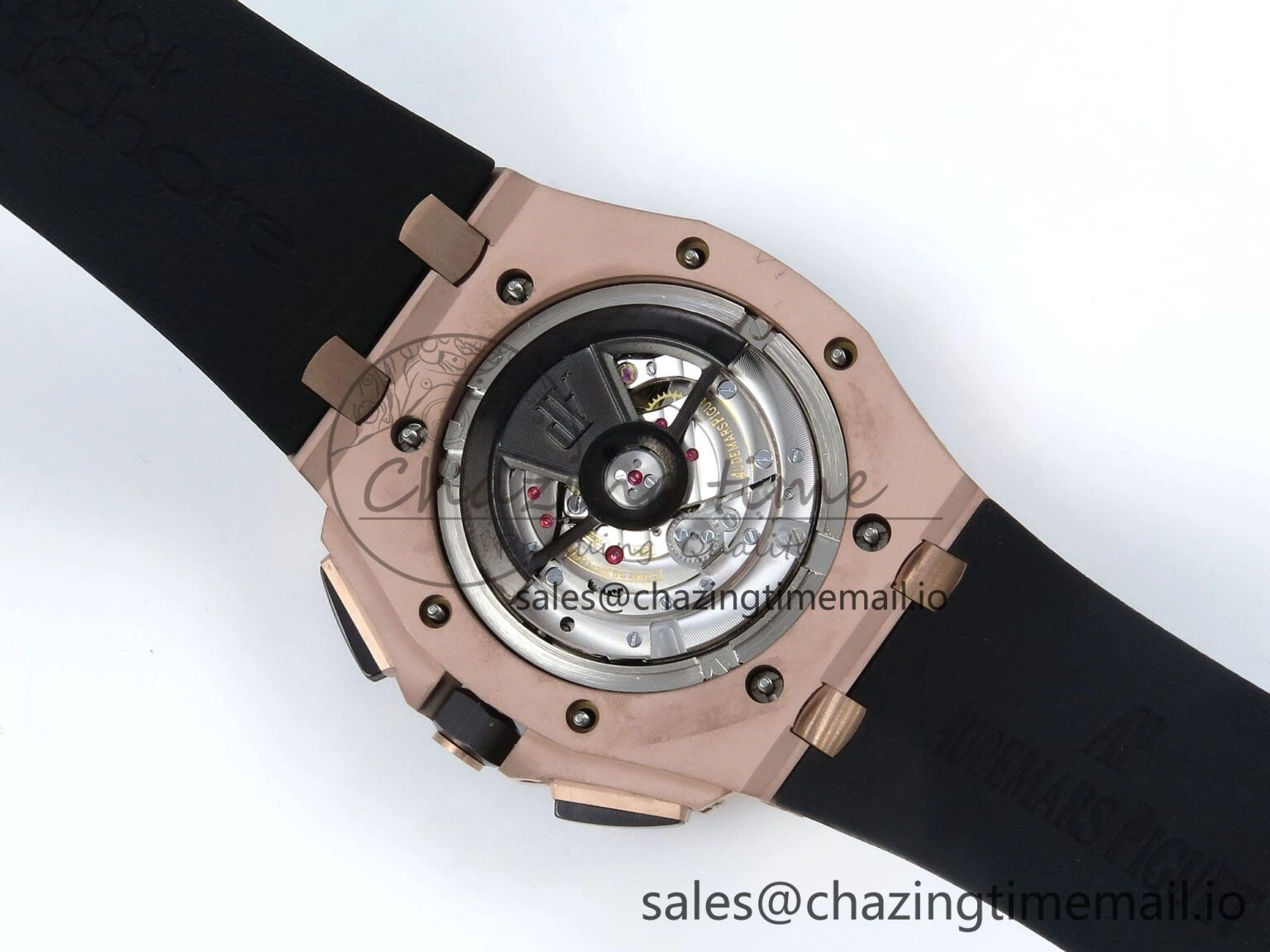 Royal Oak Offshore RG APF Best Edition Black White Dial on Black Rubber Strap A3126