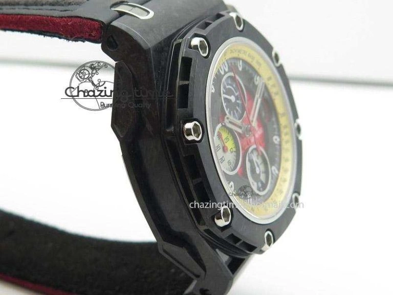 Royal Oak Offshore Real Forge Carbon Grand Prix JF Best Edition V3 A3126 (Free XS Rubber Strap)