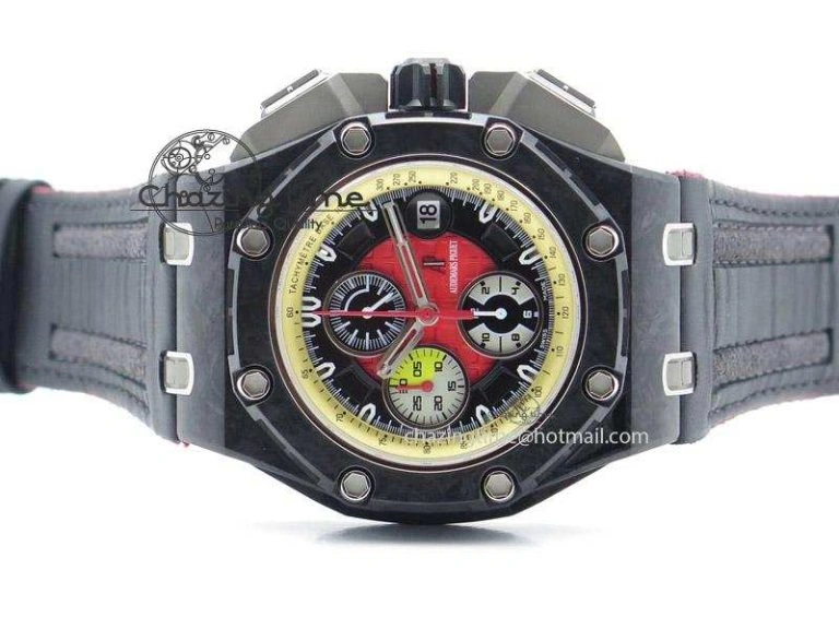 Royal Oak Offshore Real Forge Carbon Grand Prix JF Best Edition V3 A3126 (Free XS Rubber Strap)